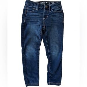 Girls Jumping Beans Dark Blue Skinny Jeans - size 5